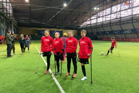 Spielerin Nicola Roos Frauen-Camp